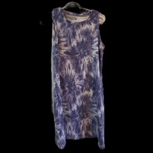 Tie-Dye Sleeveless Dress